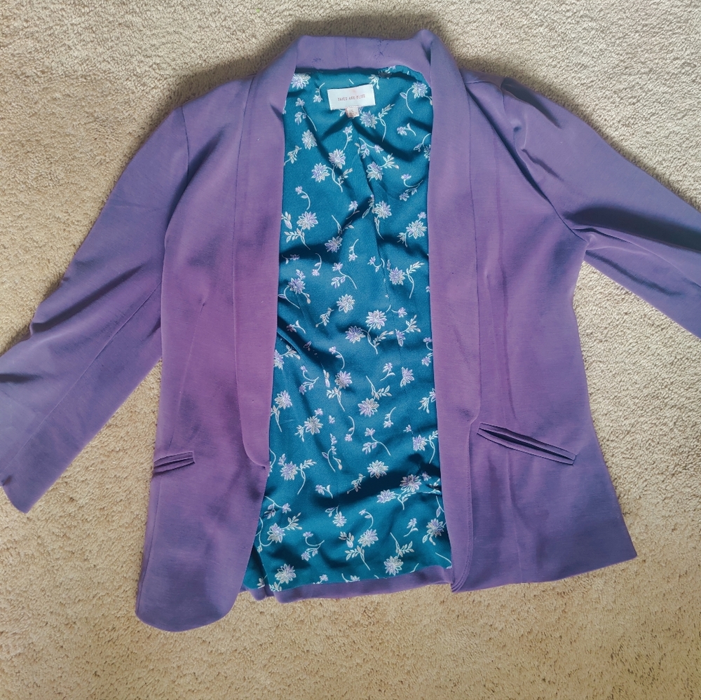 Purple Blazer